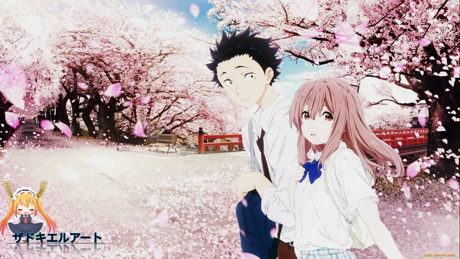 Обои Аниме Koe No Katachi, обои для рабочего стола, фотографии аниме, koe  no katachi, форма, голоса Обои для рабочего стола, скачать обои картинки  заставки на рабочий стол.